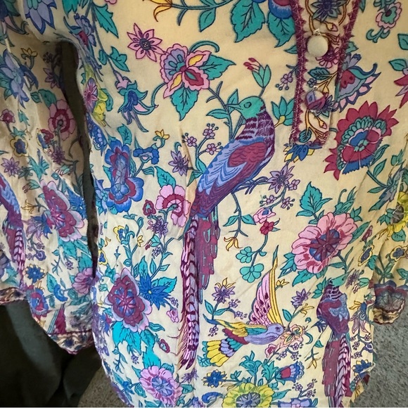 Spool 72 Lovebird womens blouse - Picture 3 of 6